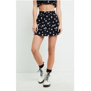 Me to We Tiered Mini Skirt